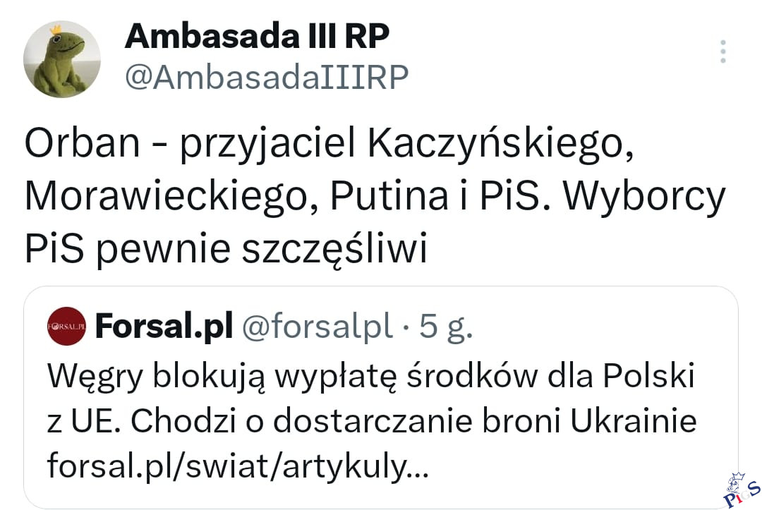 Orban – przyjaciel Kaczyńskiego