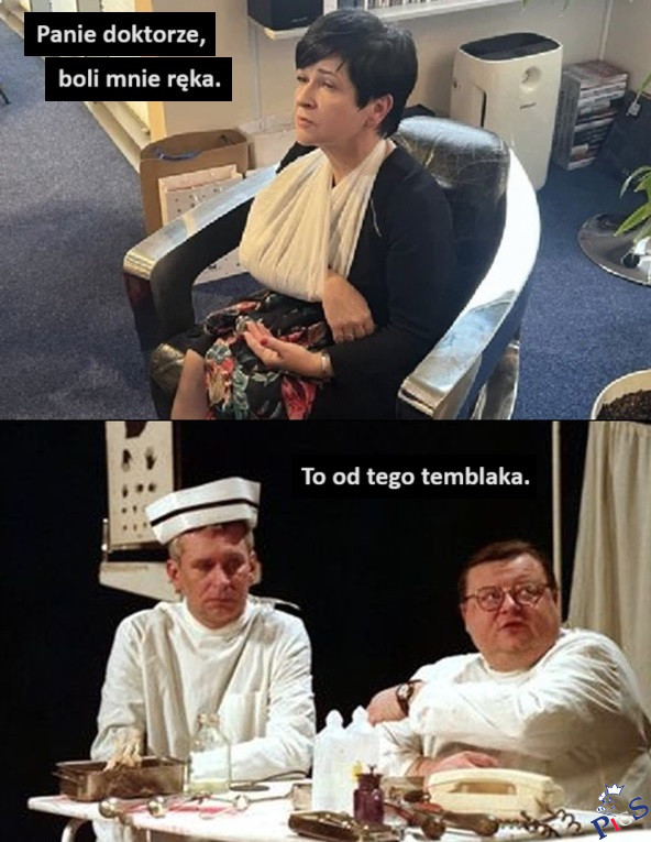Panie doktorze, boli mnie ręka