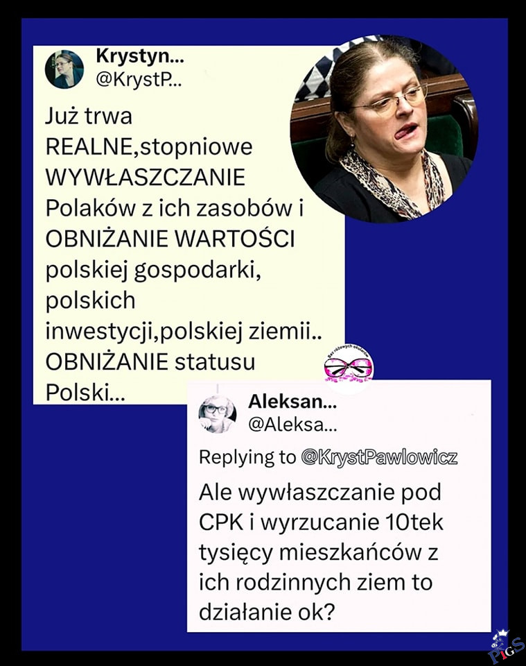 Panna Krysia (zawsze dziewica) ma wyraźnie pogłębiającą się demencję i sklerozę