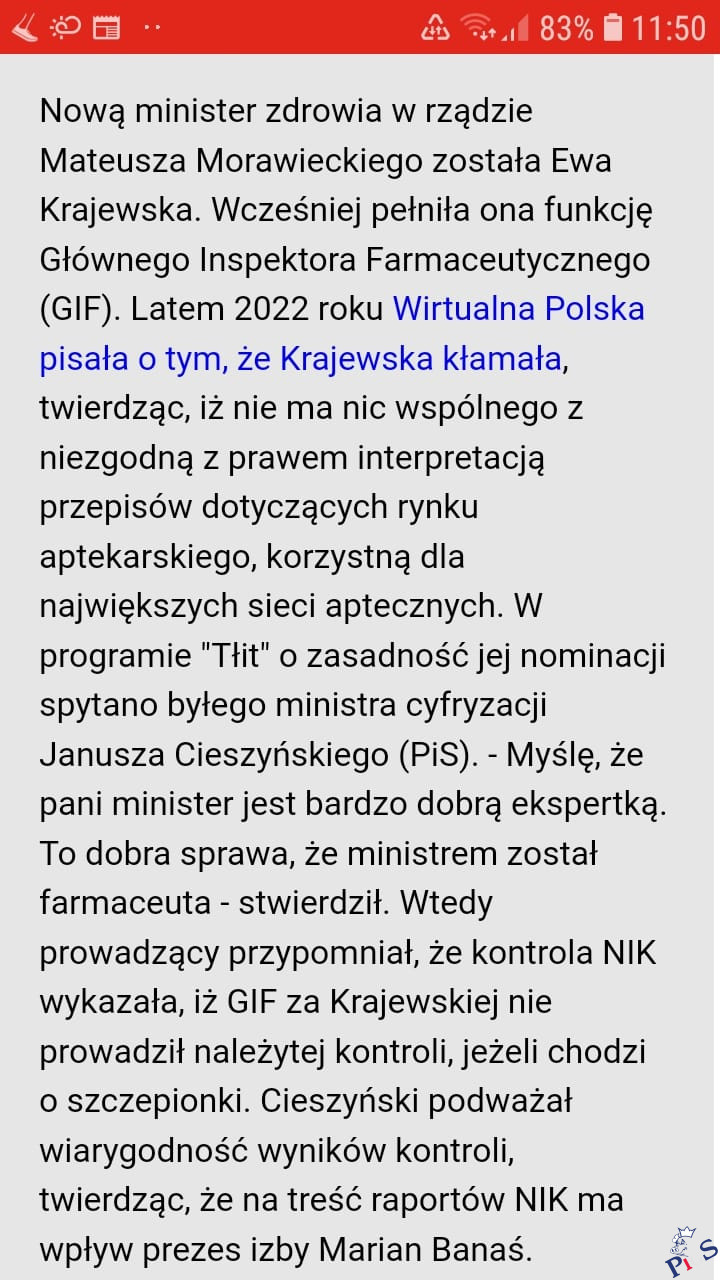 Polityk PiS kłamał? Żadna nowość!