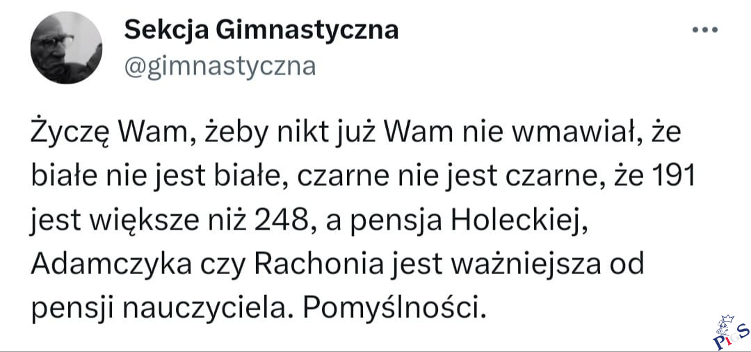 Rachon wazniejszy od nauczycieli