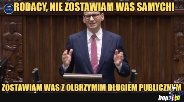 Rodacy, nie zostawiam was samych