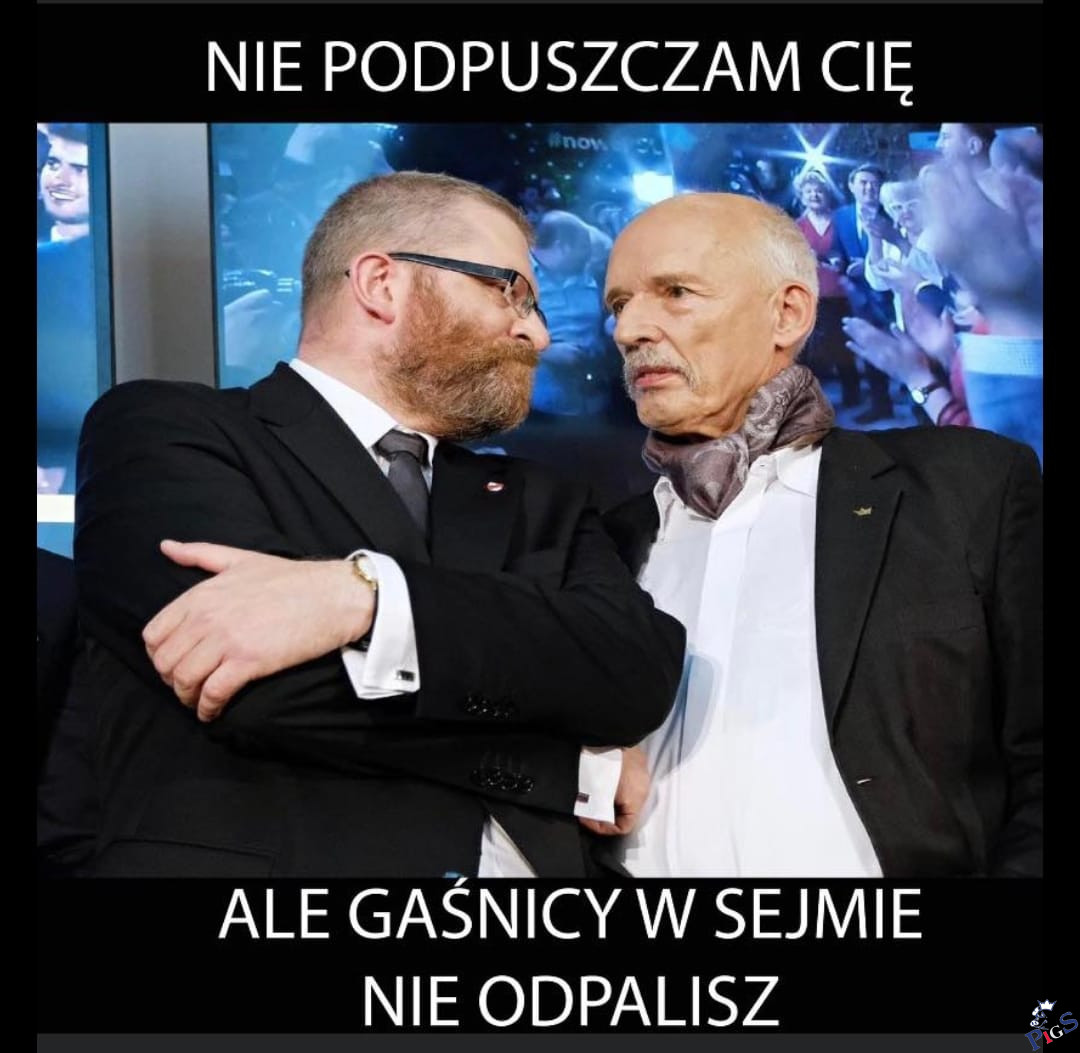Sejm, pół godziny wcześniej