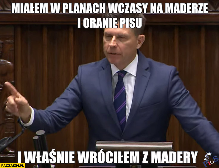 Swetru wrócił z Madery
