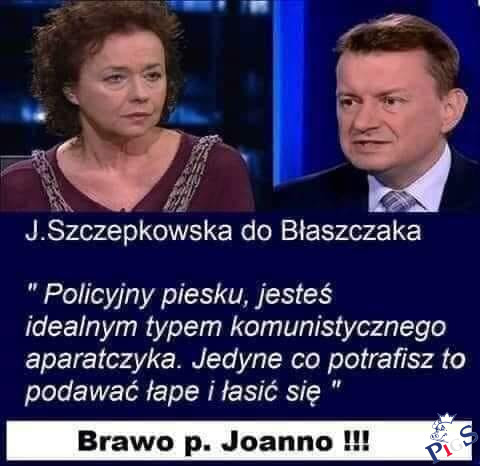 Szczepankowska do Błaszczaka