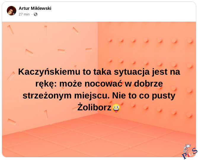 Tak fajnie w tej siedzibie TVP byo, tyle ludzi dookoła