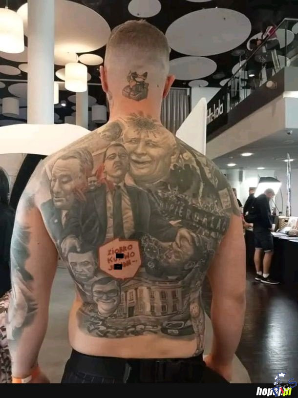 Tatuażysta płakał jak tatuował