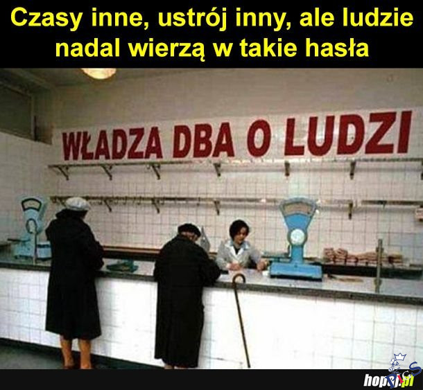 Władza dba o ludzi