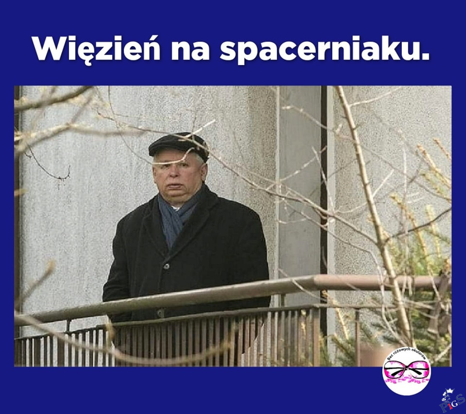 Więzień na spacerniaku