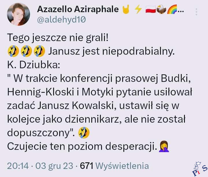 Zdesperowany Janusz