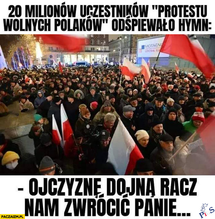 20 milionów uczestników