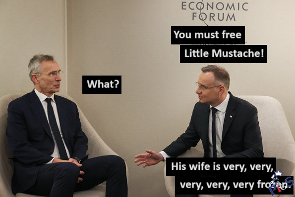 Andrzej Duda w Davos.