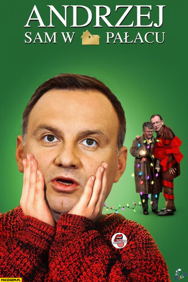 Andrzej sam w pałacu