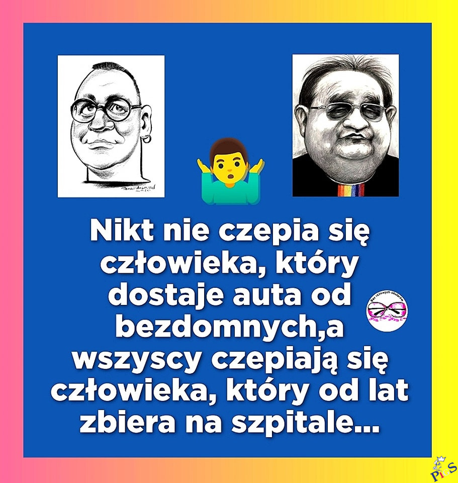 Czepiają się ci, którzy widzą pieniądze, których nie można ukraść