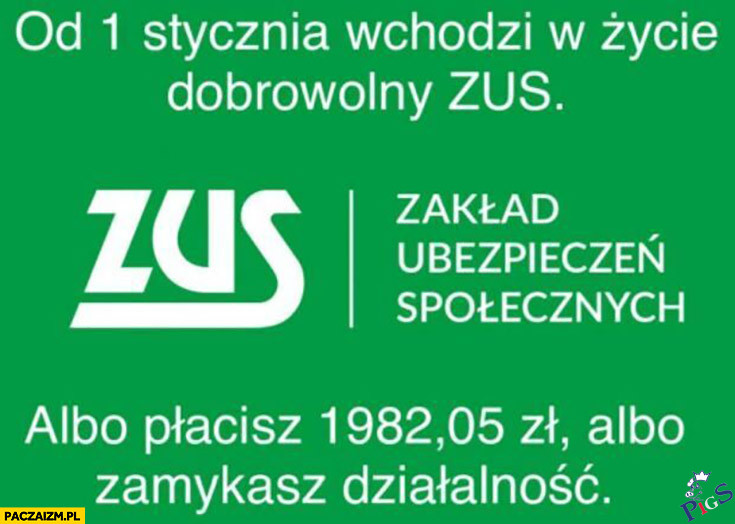 Dobrowolny ZUS