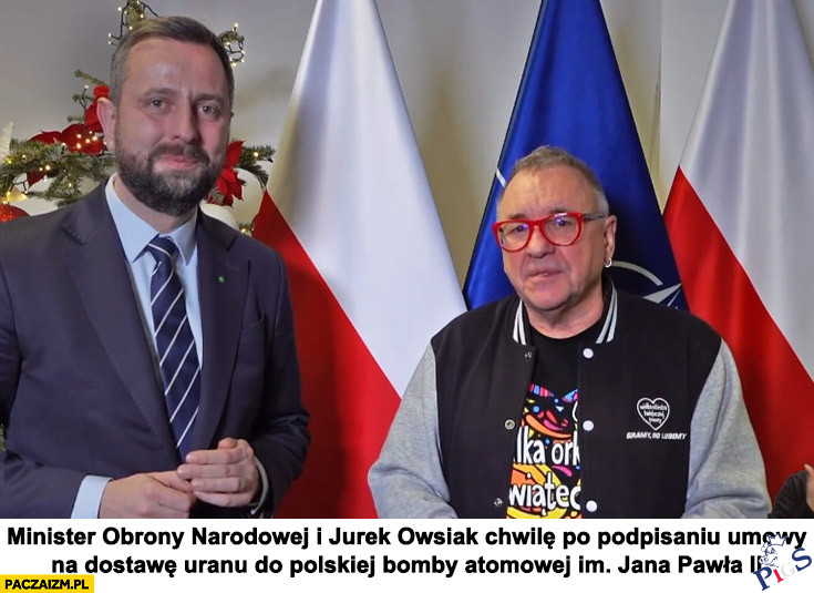 Dostawca uranu uchwycony przez media