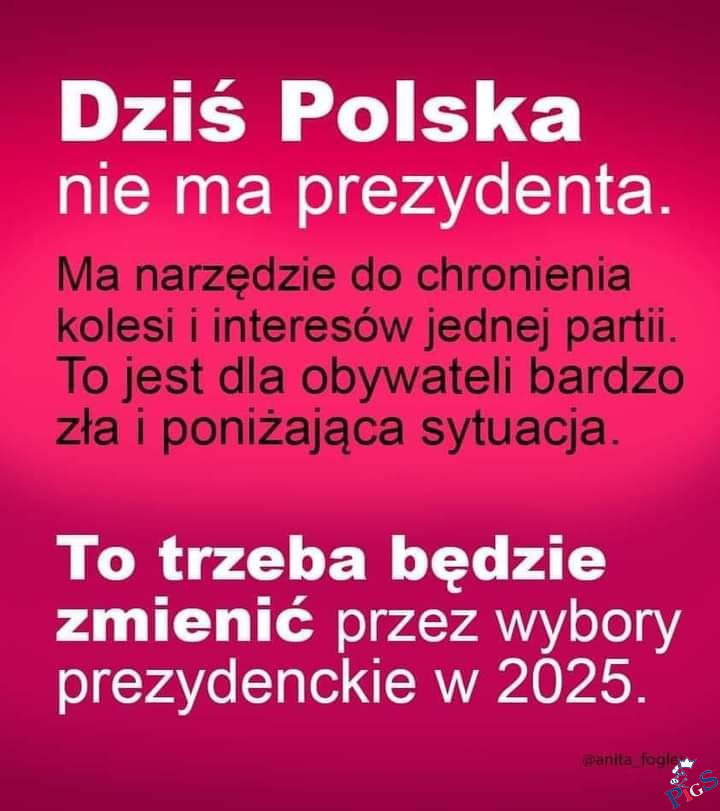 Dziś Polska nie ma prezydenta