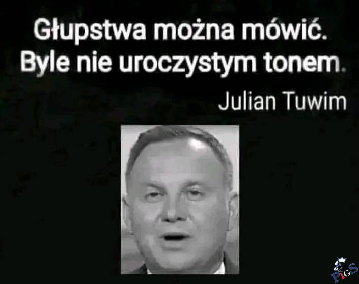 Głupstwa można mówić