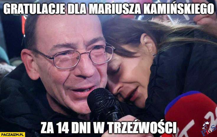 Gratulacje dla Mariusza Kamińskiego