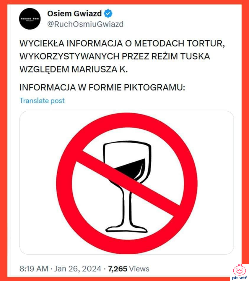Informacja w formie piktogramu