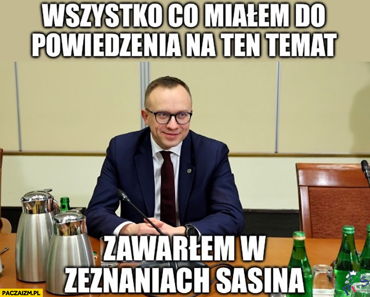 Ja już nic nie muszę mówić
