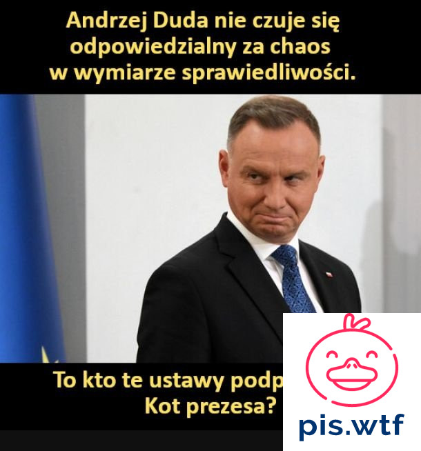 Ja tylko trzymałem długopis