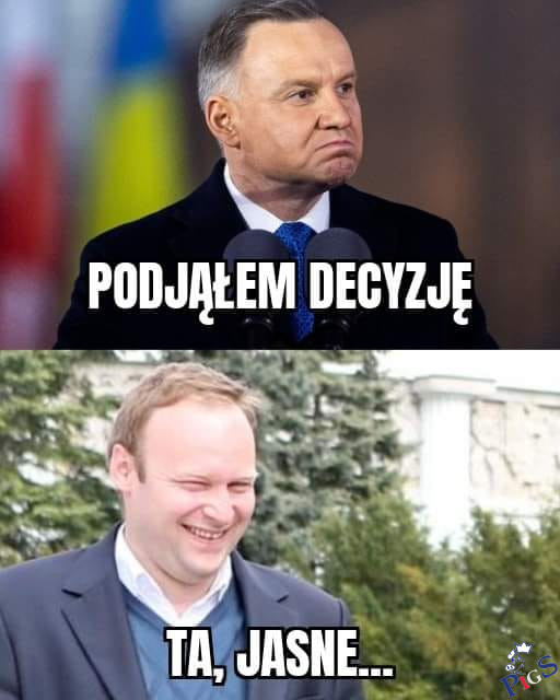 Jak nie Jarek to Marcin za nim stoi