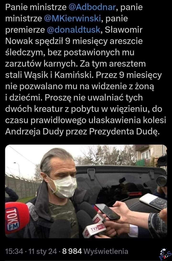 Kamiśki z Wąsikiem nie spędzili nawet 9-ciu dni a tak nad nimi płaczą