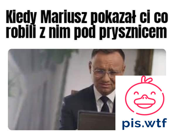 Kiedy Mariusz pokazał ci, co robili z nim pod prysznicem