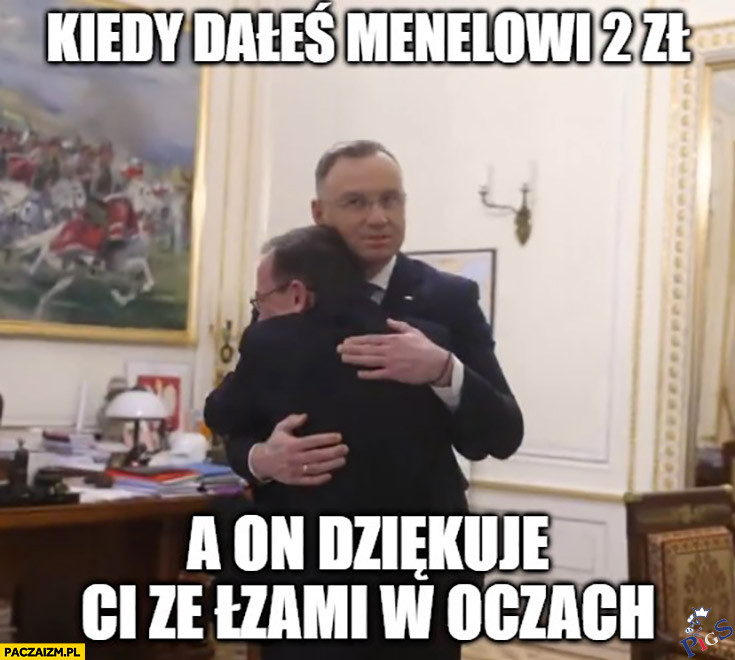 Kiedy menel dał ułaskawienie
