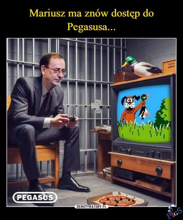 Mariusz ma znów dostęp do Pegasusa