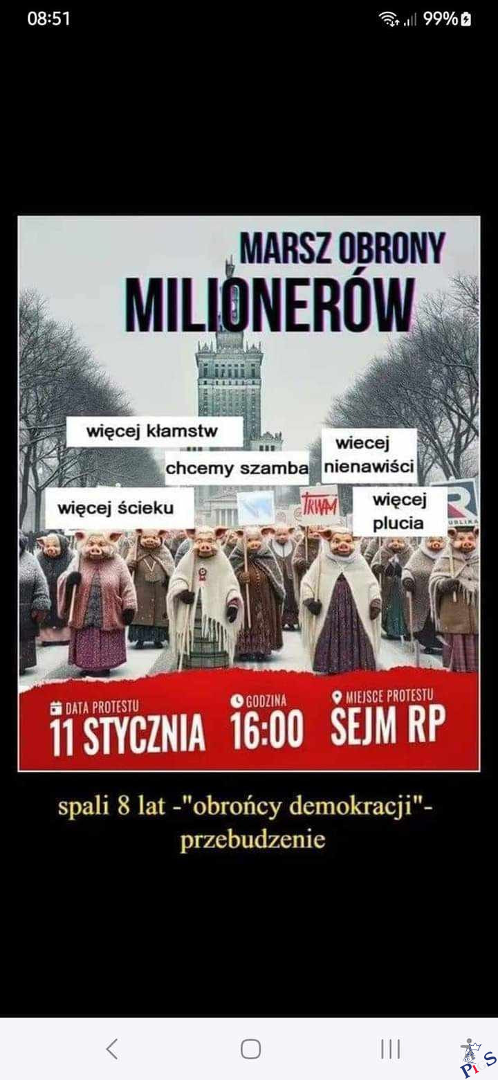 Marsz obrony milionerów