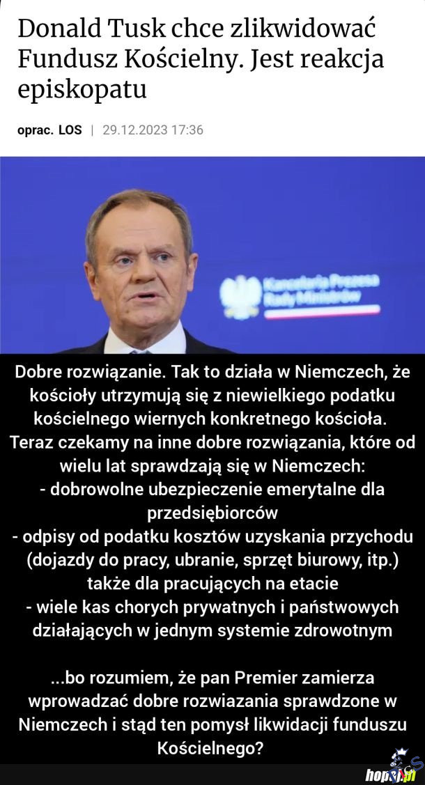 Niech nam więcej tych rozwiązań z Niemiec wprowadzi