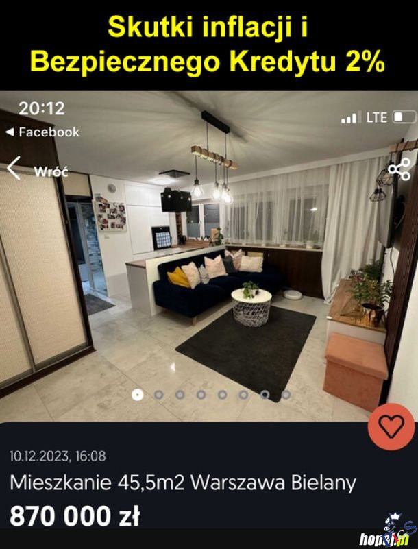 Skutki inflacji i bezpiecznego kredytu