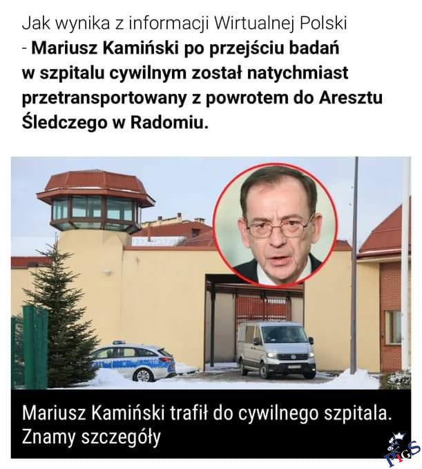 Świnka była na SORze