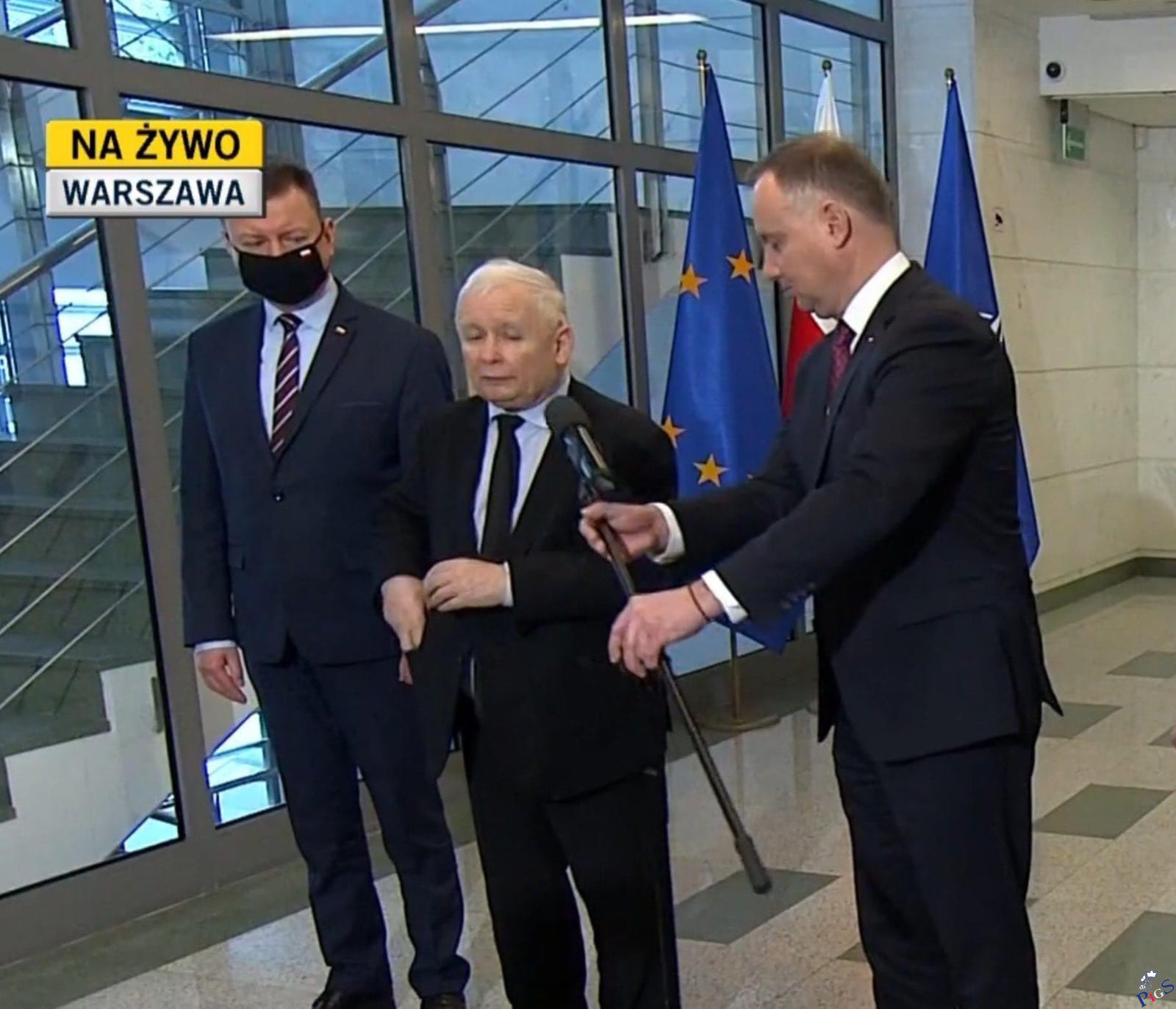 Symboliczne zdjęcie podsumowujące obie kadencje prezydenta