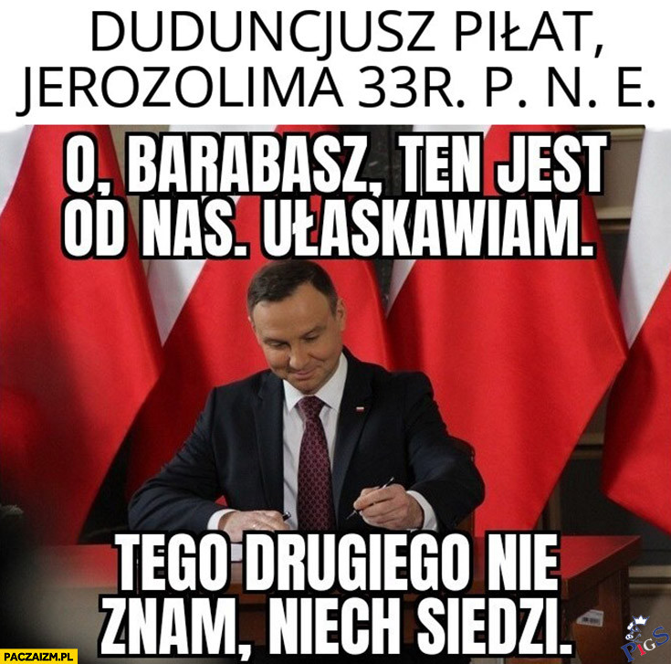 Ten jest od nas a tamten nie od nas
