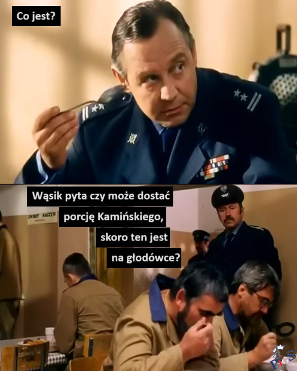 To nie jest Wąsik, to jakaś popierdułka co tam siedzi