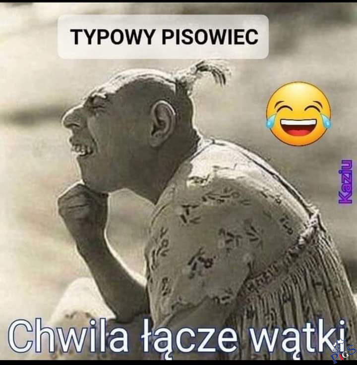 Typowy pisowiec uruchamia pojedyńczy zwój mózgowy