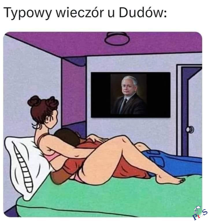 Typowy wieczór u Dudów