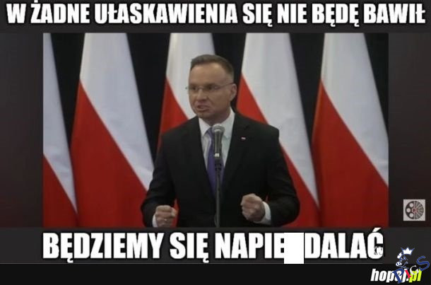 W żadne ułaskawienia się nie będe bawił