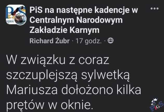 W zwizku z coraz szczuplejsz sylwetką Mariusza
