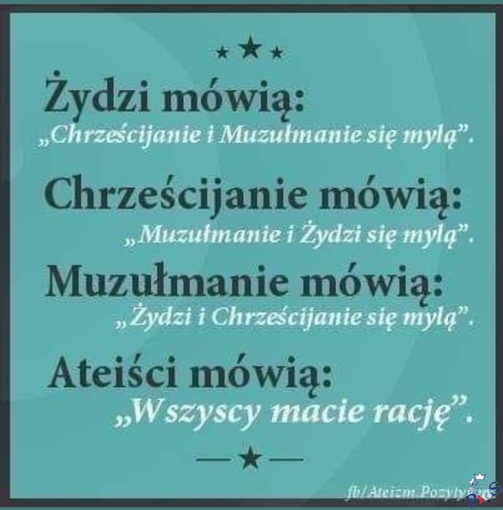 Wszyscy macie rację