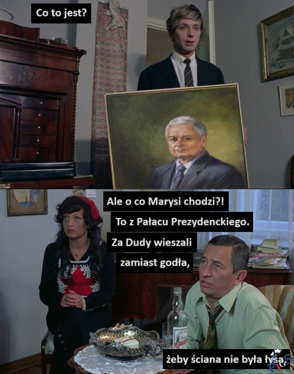 Za Dudy wieszali
