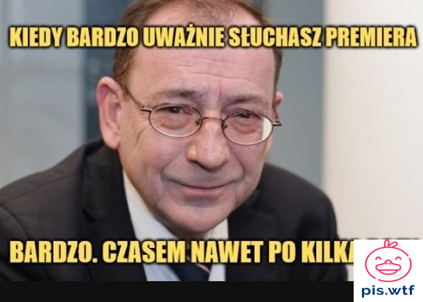 Bardzo uważny słuchacz