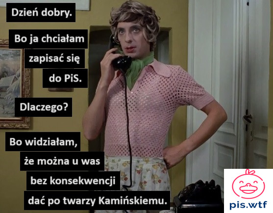 Bo ja chciaam zapisać się do PiS