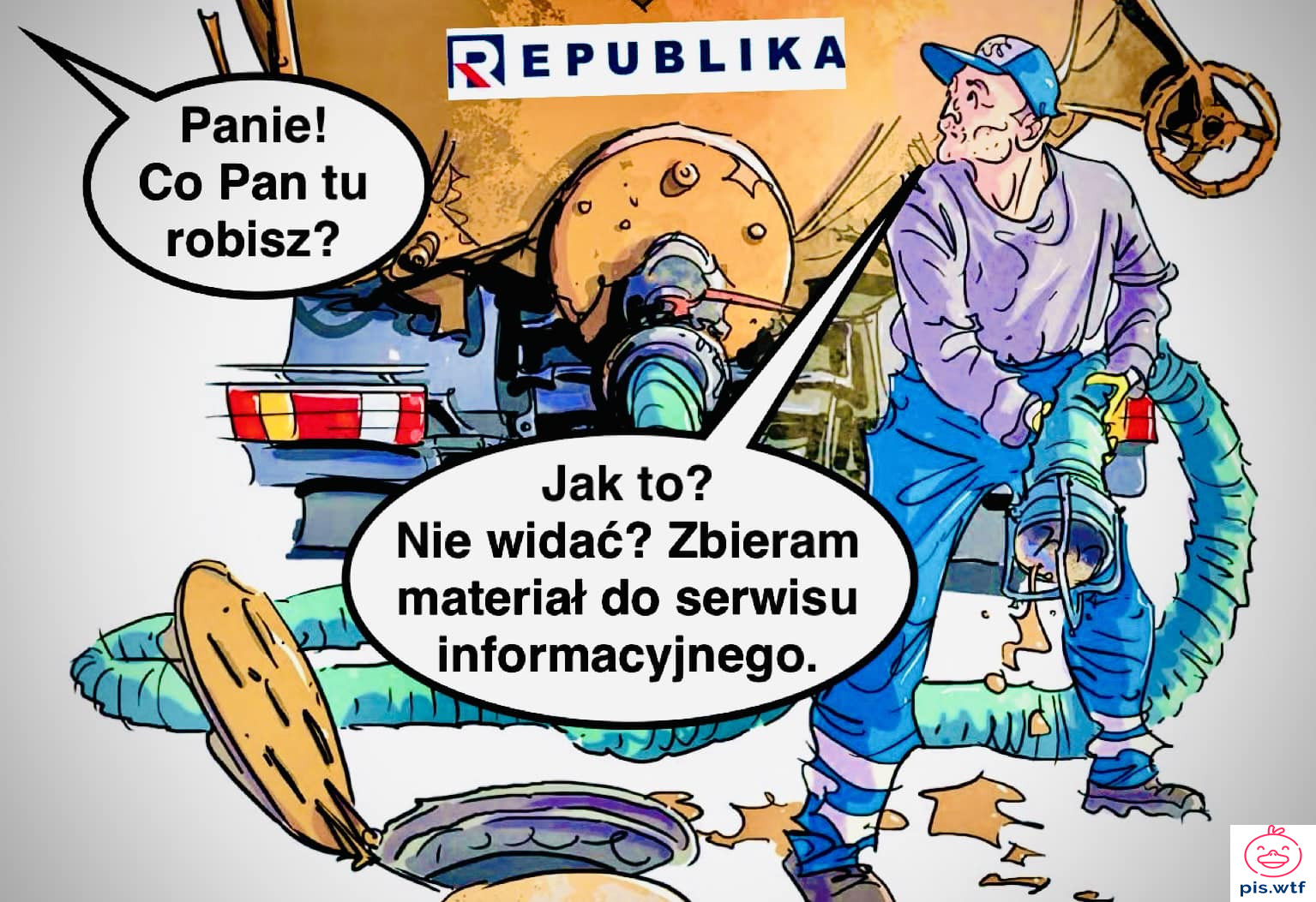 Co Pan tu robisz?