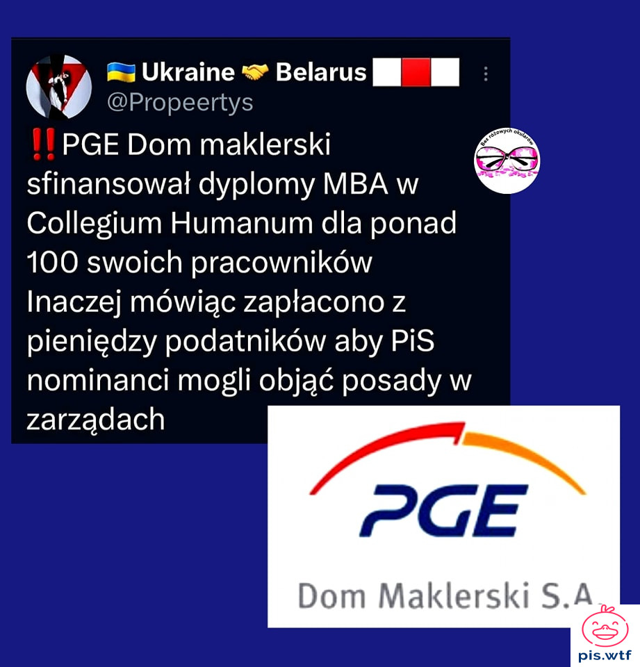 Collegium Tumanum opłacane z pieniędzy podatników