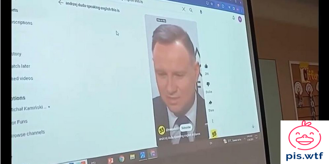Dudą to można co najwyżej w Bangkoku postraszyć