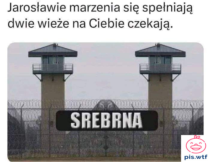Dwie wieże – srebrna